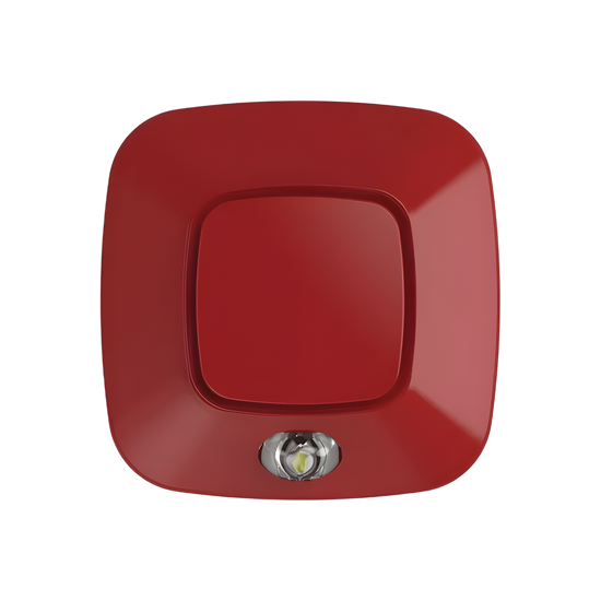 Sirena Direccionable con Luz Intermitente / Aviso por Voz / Alimentaci