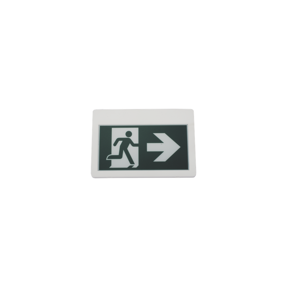 Letrero LED de Señalización de salida "Hombre Corriendo"/ Alto brillo