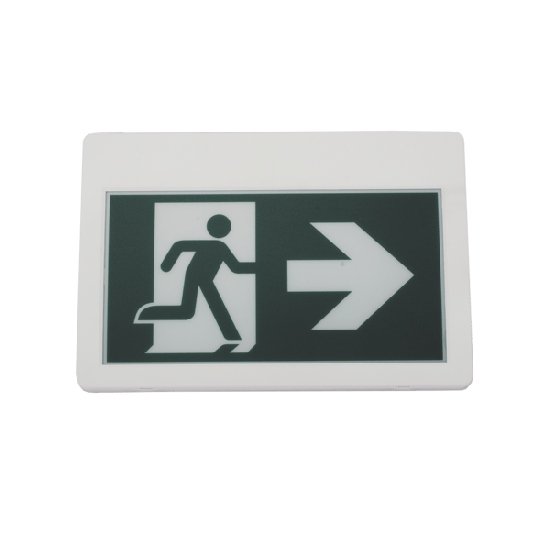 Letrero LED de Señalización de salida "Hombre Corriendo"/ Alto brillo