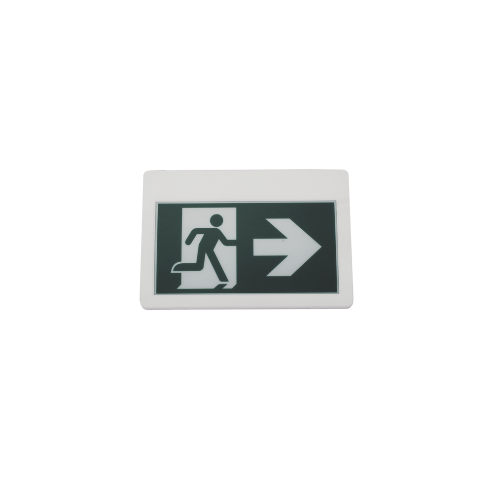 Letrero LED de Señalización de salida "Hombre Corriendo"/ Alto brillo