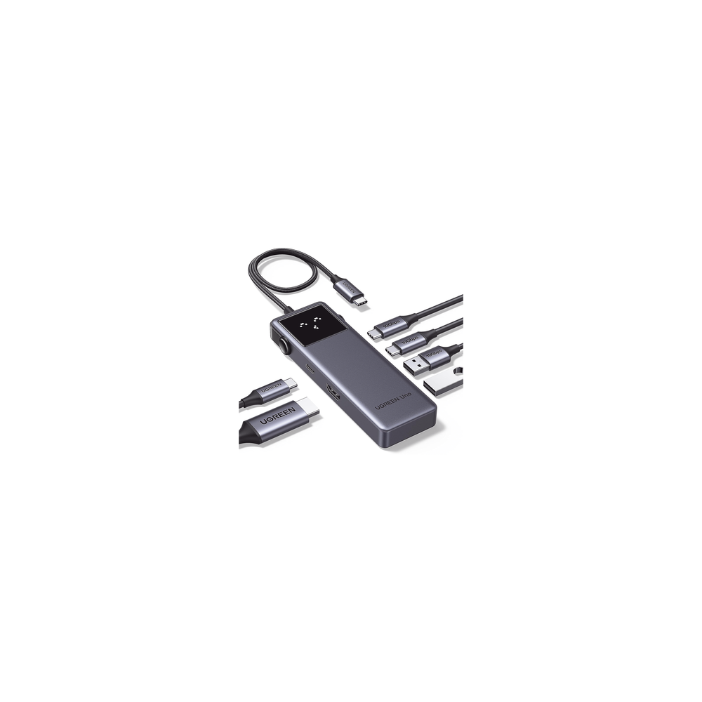 HUB USB-C Uno USB-C To HDMI+2*USB 3.2 A+2*USB 3.2 C+PD Power Converter