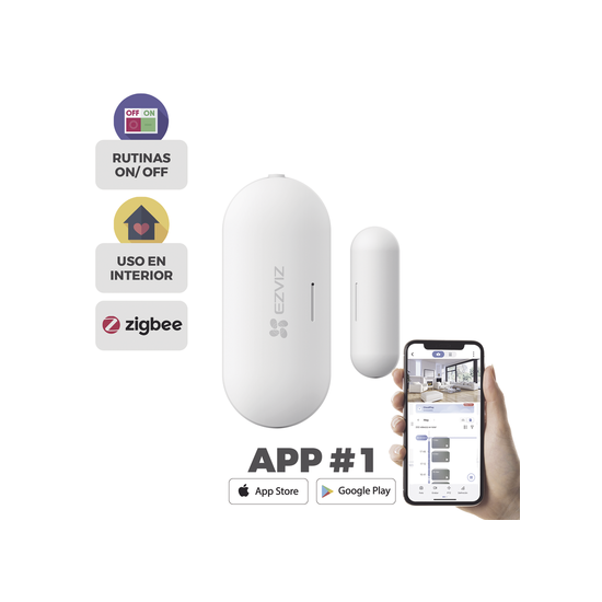 Contacto Magnético Inalambrico / Para Hub CS-A3 / Compatible con Kit d