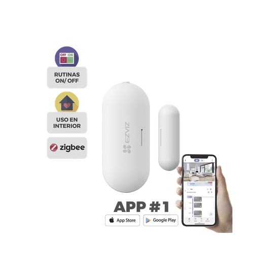 Contacto Magnético Inalambrico / Para Hub CS-A3 / Compatible con Kit d