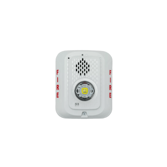 Sirena con Lámpara LED Estroboscópica / a 2 Hilos / Montaje en Pared /