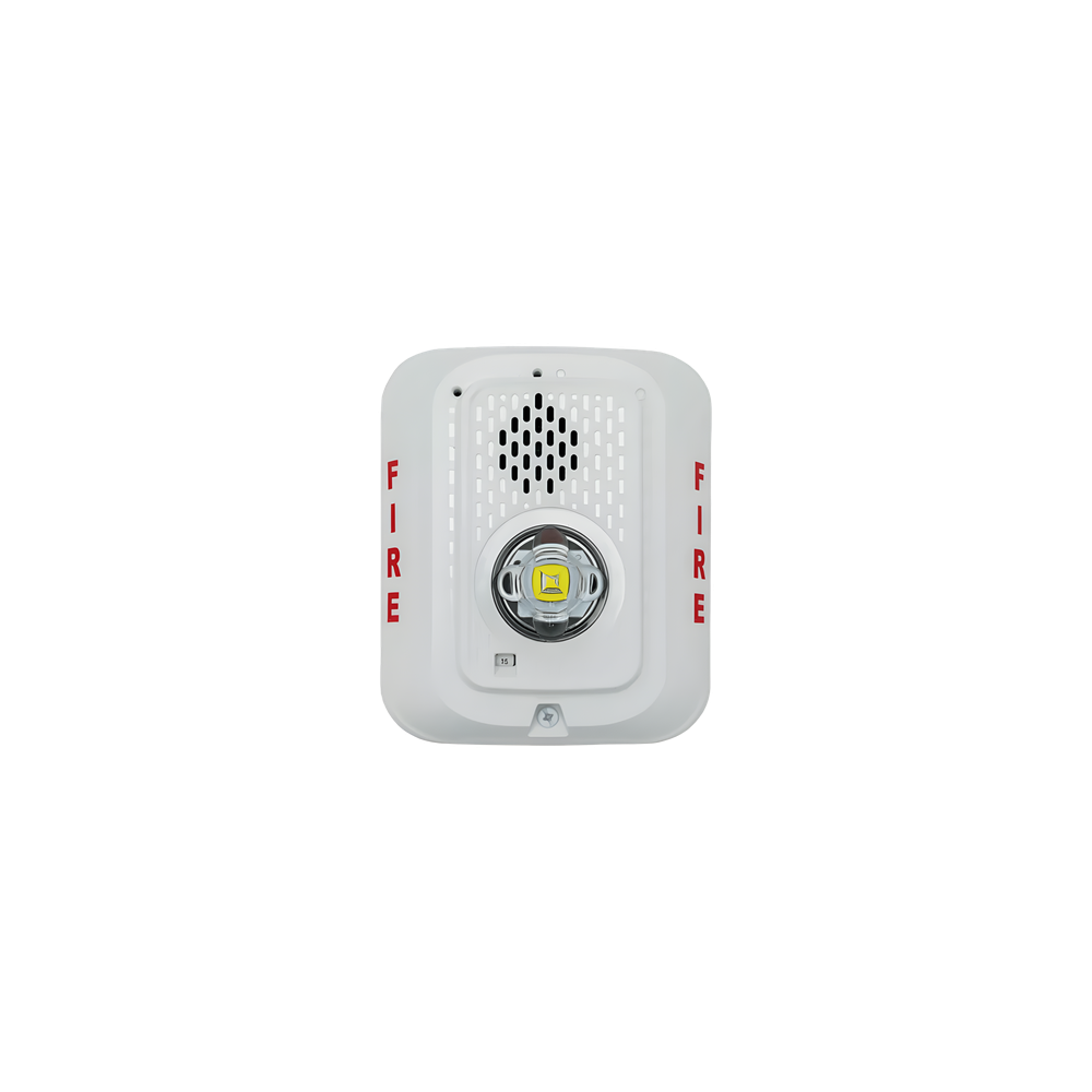 Sirena con Lámpara LED Estroboscópica / a 2 Hilos / Montaje en Pared /