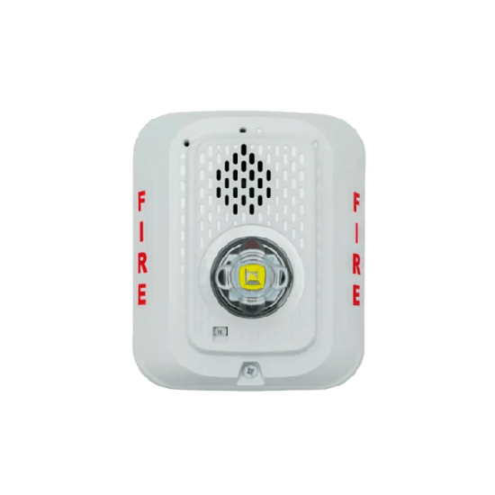 Sirena con Lámpara LED Estroboscópica / a 2 Hilos / Montaje en Pared /
