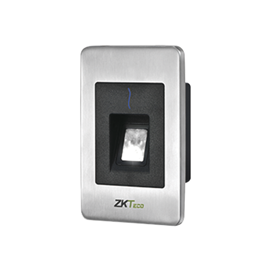 Lector Esclavo de Huella y Proximidad / RS-485 / IP65 / Acero Inoxidab