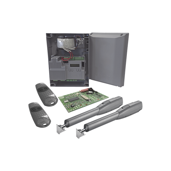 Kit de Operadores para Puertas Abatibles / 3 m (9.8 ft) / 400 kg / 24