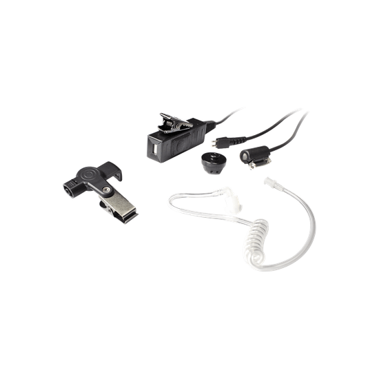 Micrófono-Audífono de Vigilancia / 3 Cables / Tubo Acústico Transparen