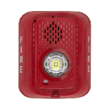 Lámpara LED Estroboscópica / Montaje en Pared / Color Rojo / Nivel de