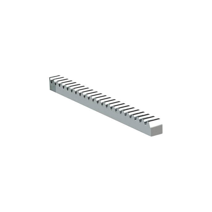 Cremallera de Acero / 2 m (6.6 ft) de Longitud / Módulo 4 / Carga 3000