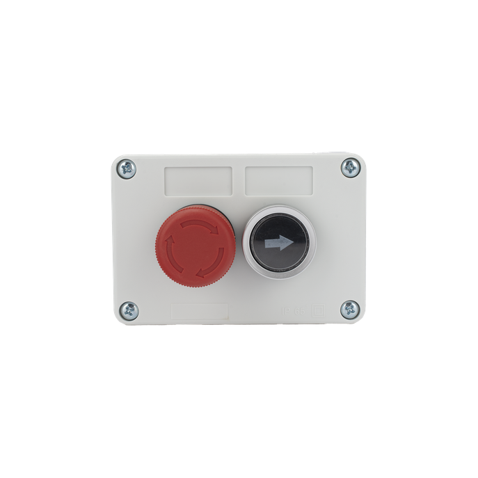 Botonera de Control / Doble Canal / IP40 / Contactos NC/NO / -20 a 50