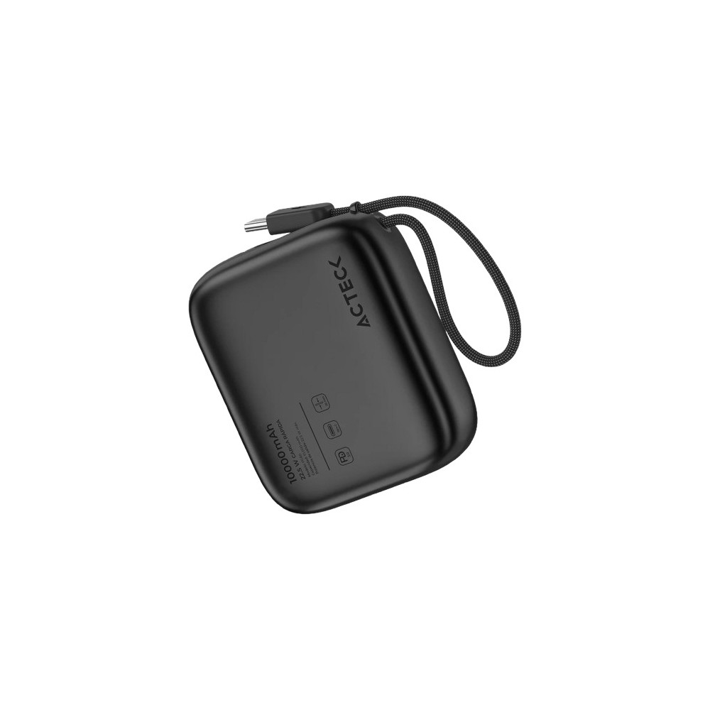POWERBANK ACTECK(AC-945615)ENERGON GO PLUG PRO PG60,10,000MAH,USB-C CA