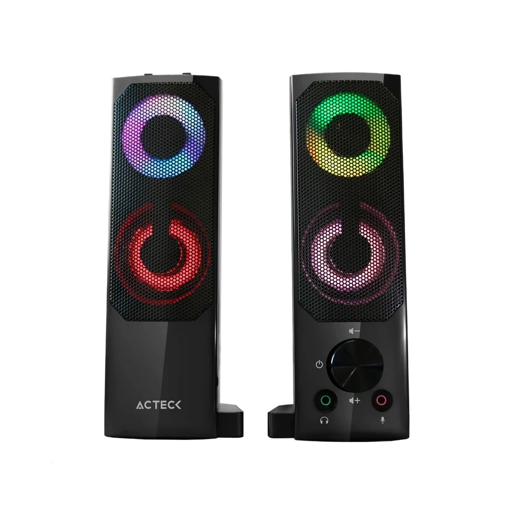 BOCINAS ACTECK (AC-935258) ELANT BRICK AS450,6W RMS,AUX 3.5,ALIMENTACI