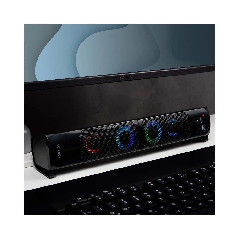 BOCINAS ACTECK (AC-935258) ELANT BRICK AS450,6W RMS,AUX 3.5,ALIMENTACI