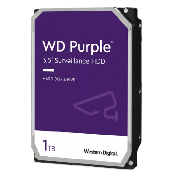 Disco Duro Purple de 1 TB / 5400 RPM / Optimizado para Soluciones de V