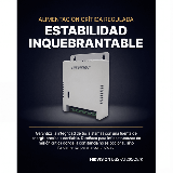 Fuente de Poder Regulada 12 Vcc / 13.5 Vcc / 15 Vcc para 8 Cámaras / 8