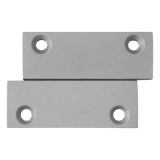 Contacto Magnético Metálico Cableado / Uso en Puertas y Ventanas / Nor