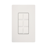 Caja de pared para contactos varios, 6 mini espacios.