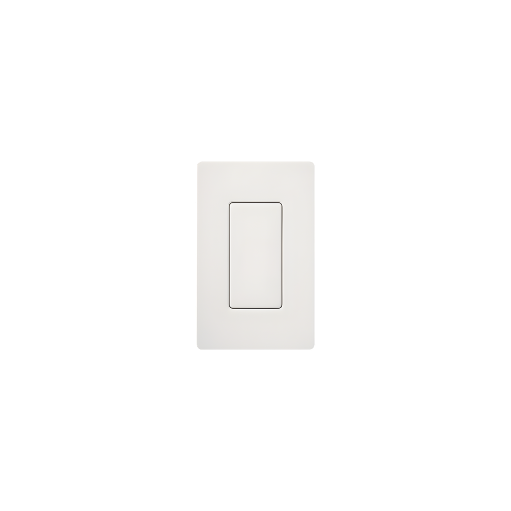 Inserto Ciego para Placa de Pared / Estilo Designer / Acabado Snow Sat