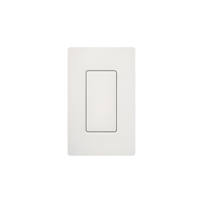 Inserto Ciego para Placa de Pared / Estilo Designer / Acabado Snow Sat