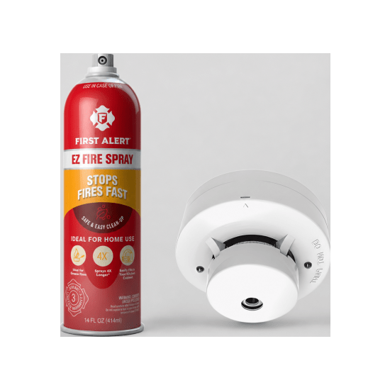 KIT Protección Contra Incendios / Extintor en Aerosol AF400 + Detector