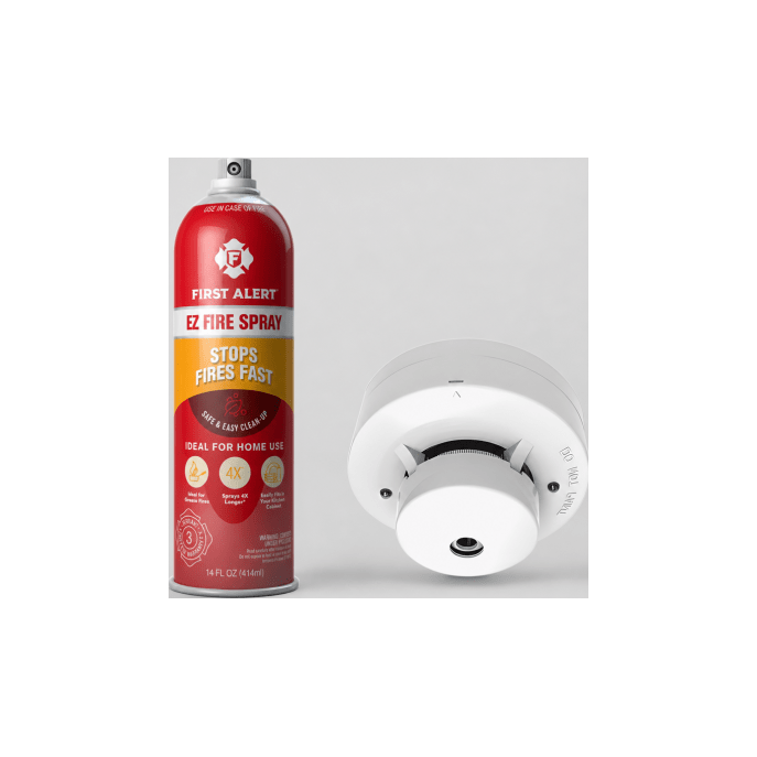 KIT Protección Contra Incendios / Extintor en Aerosol AF400 + Detector