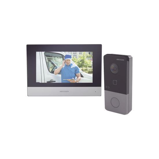 Kit de Videoportero IP Poe Estandar con llamada a App de Smartphone (H