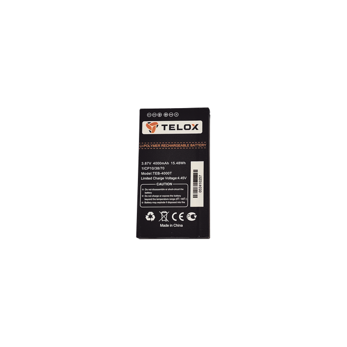Batería de Li-Ion 4000mA Para Radios MT100 TELOX