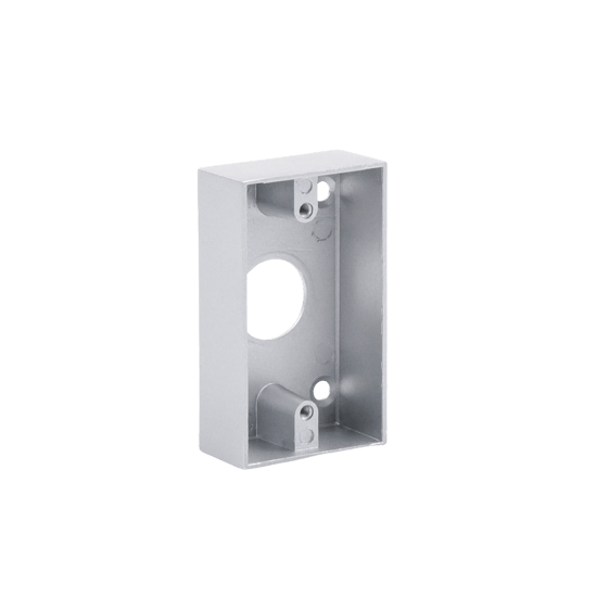 Caja cromada para instalación del botón PRO800B