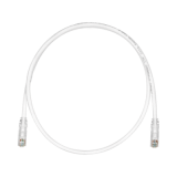 Cable de Parcheo TX6, UTP Cat6, 24 AWG, CM, Color Blanco Mate, 2.13 Me