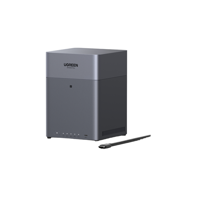NAS 4 Bahías / Procesador RK3588C / 8 GB RAM / 2.5GbE / HDMI 4K / USB