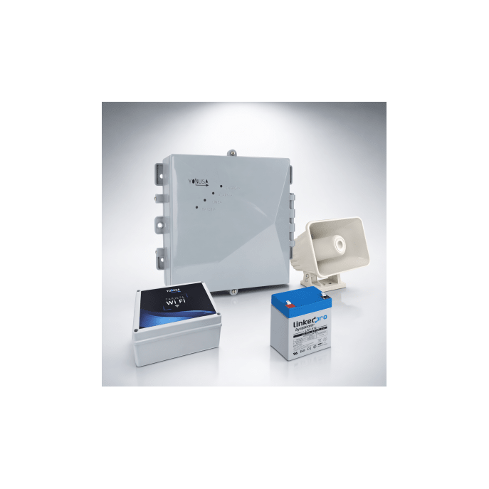 Energizador de Cerco Eléctrico / 12,000 V Disuasivo / Control Wi-Fi /