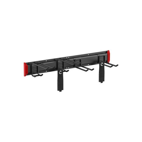 Estante de Almacenamiento de Pared / Capacidad 136 kg / Ganchos Ajusta