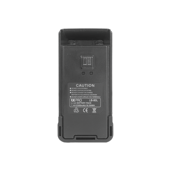 Batería Li-Ion / 2500 mAh / 7.4V / Carga 5-6 h / Compatible TX-500/600
