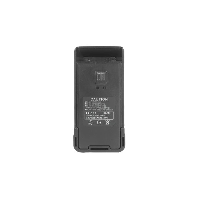 Batería Li-Ion / 2500 mAh / 7.4V / Carga 5-6 h / Compatible TX-500/600