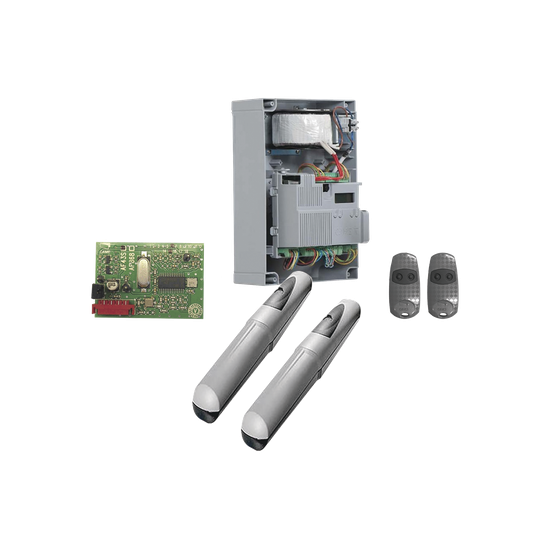 Kit de operadores para puertas abatibles / Hasta 5 m (16.4 ft) / 400 k
