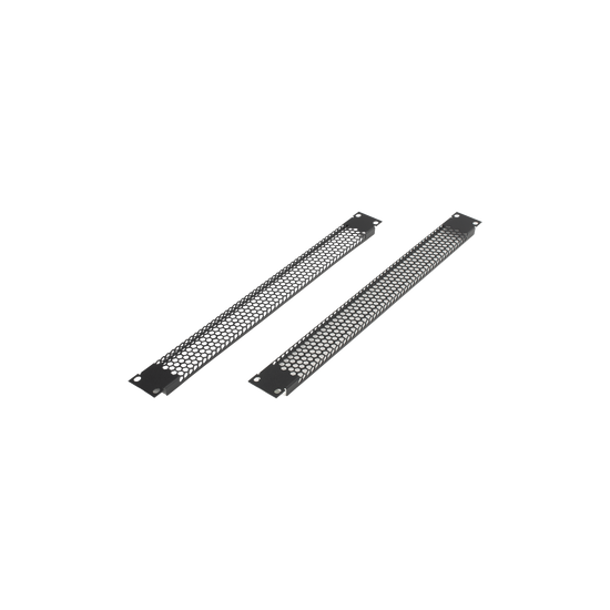 Panel de Ventilación para Rack / 1U / 19" / Kit de 2 Piezas / Acero Ca