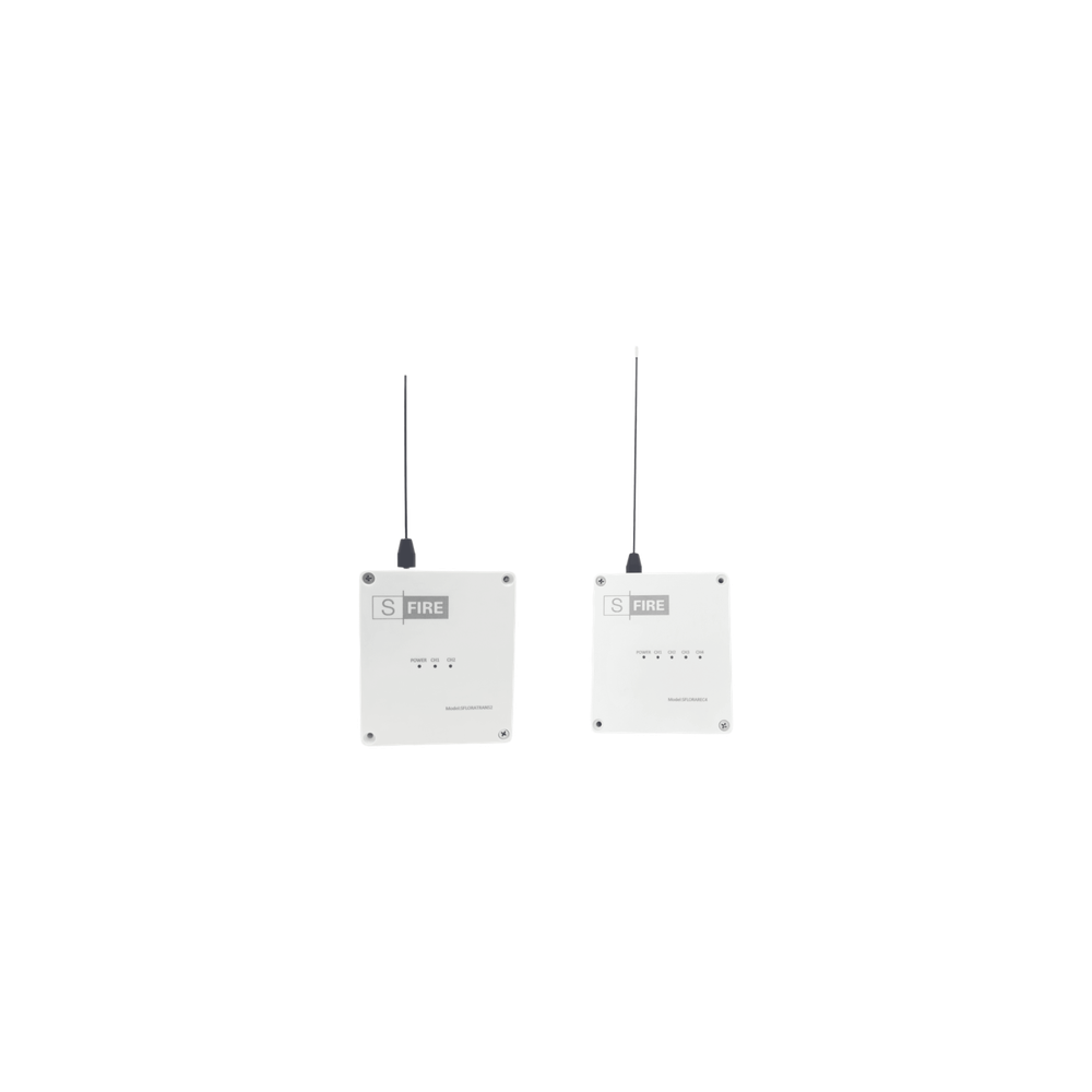 Kit Transmisor-Receptor Inalámbrico / Alcance 2500 m (8202 ft) / Frecu