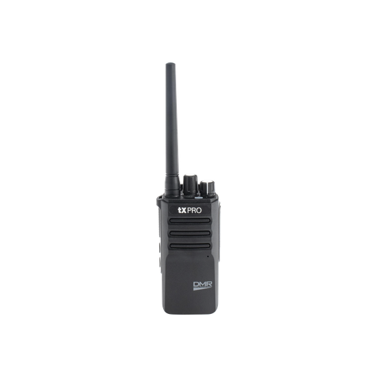 Radio Portátil DMR / UHF 400-470 MHz / 64 Canales / 4 Zonas / Cifrado
