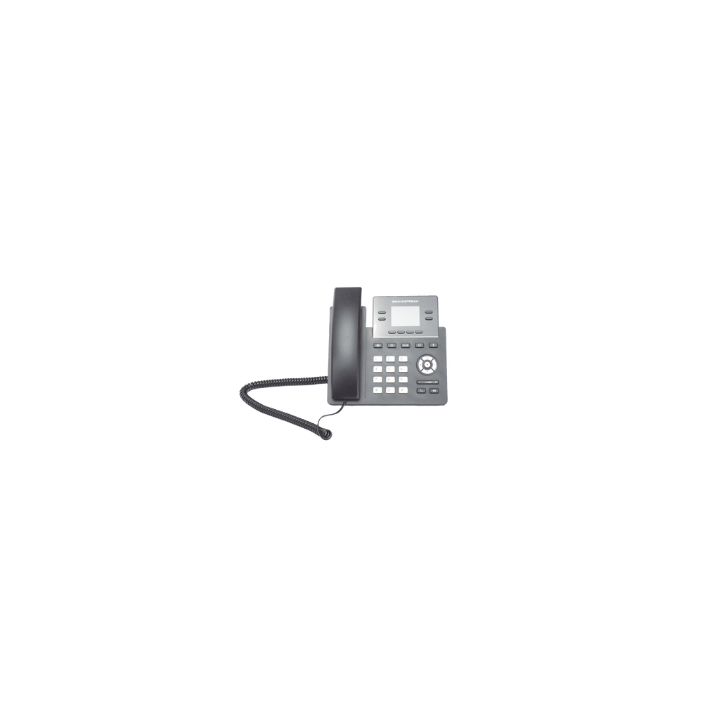 GRP2612G, Teléfono IP HD Carrier-Grade, 4 cuentas SIP, 2xGEth, PoE, co