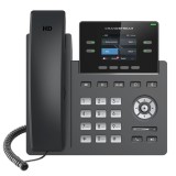 GRP2612P, Teléfono IP HD Carrier-Grade, 4 cuentas SIP, PoE, Sin adapta