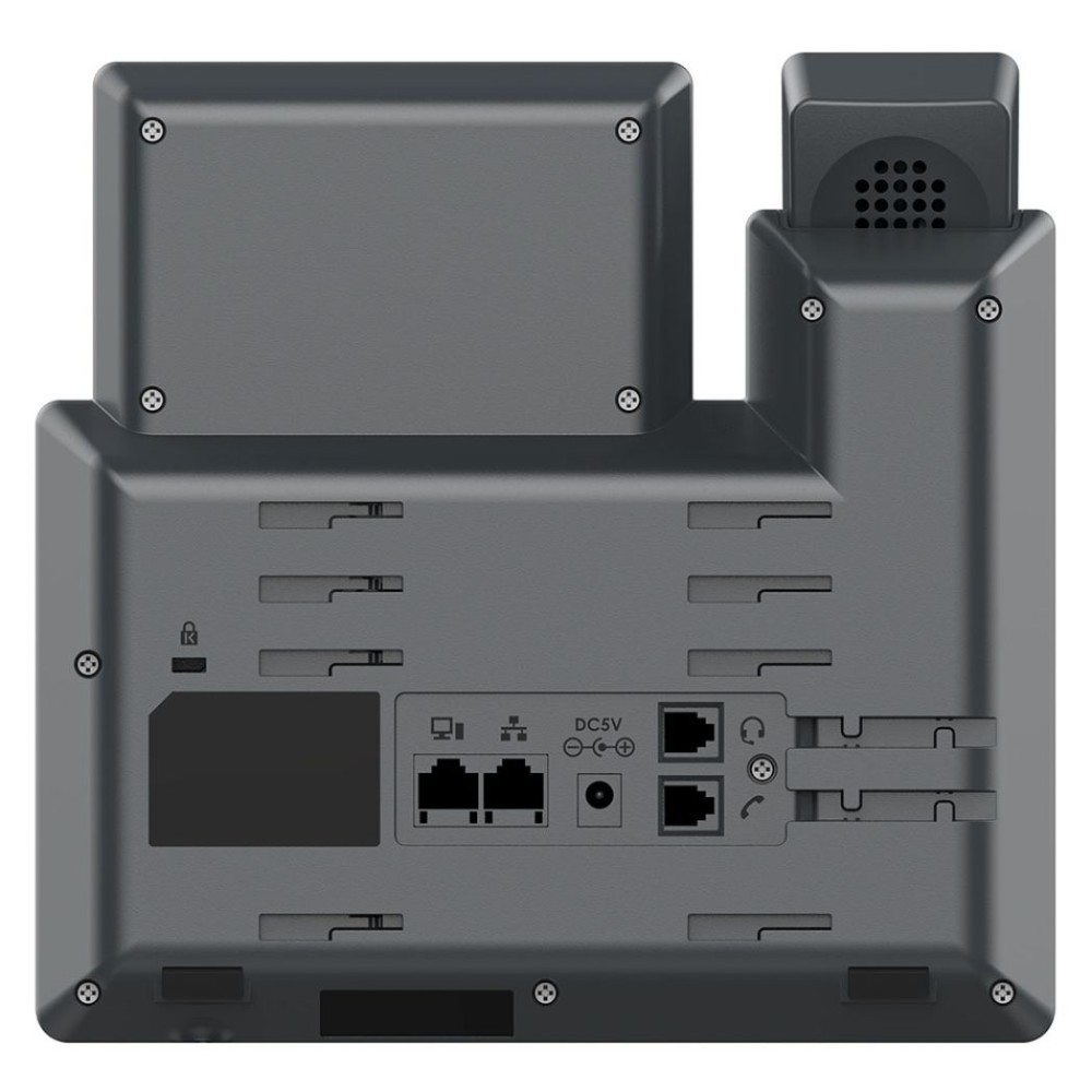 GRP2604, Teléfono IP, 6 cuentas SIP, 3 líneas, No PoE, 10 Mems