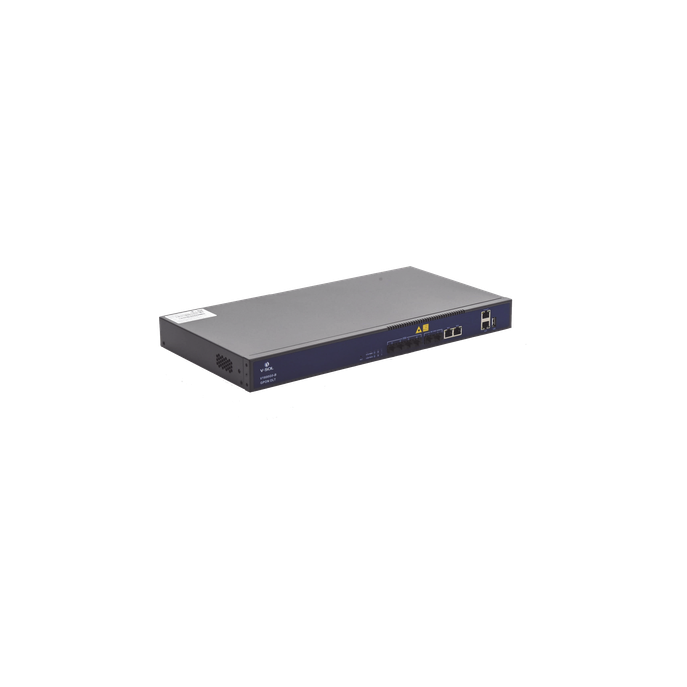 OLT / 4 Puertos GPON / 2 GE + 2 SFP+ Uplink / 512 ONUs / Rack 1U / 17.