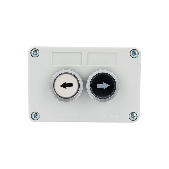 Botonera doble / IP40 / NO / 24VDC / 106 x 72 x 58 mm / 4.2 x 2.8 x 2.