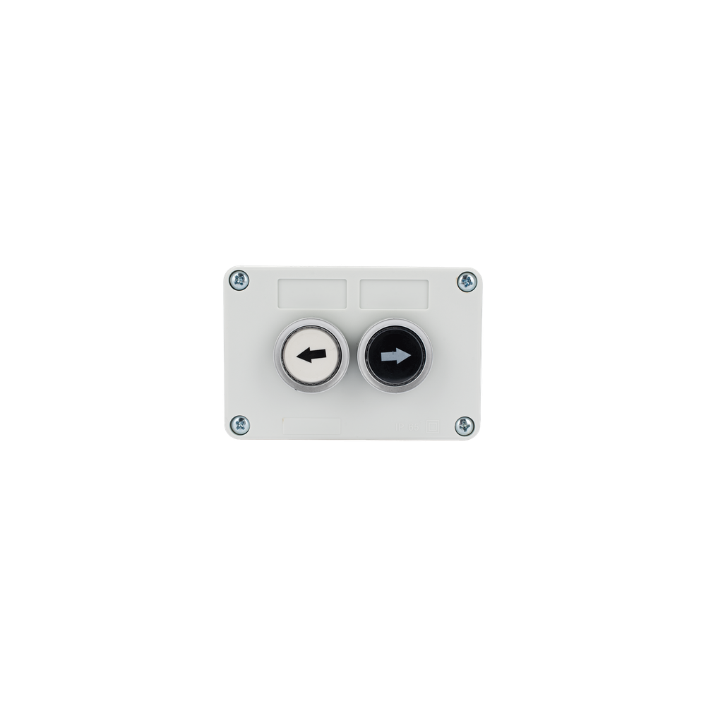 Botonera doble / IP40 / NO / 24VDC / 106 x 72 x 58 mm / 4.2 x 2.8 x 2.
