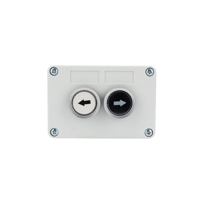 Botonera doble / IP40 / NO / 24VDC / 106 x 72 x 58 mm / 4.2 x 2.8 x 2.