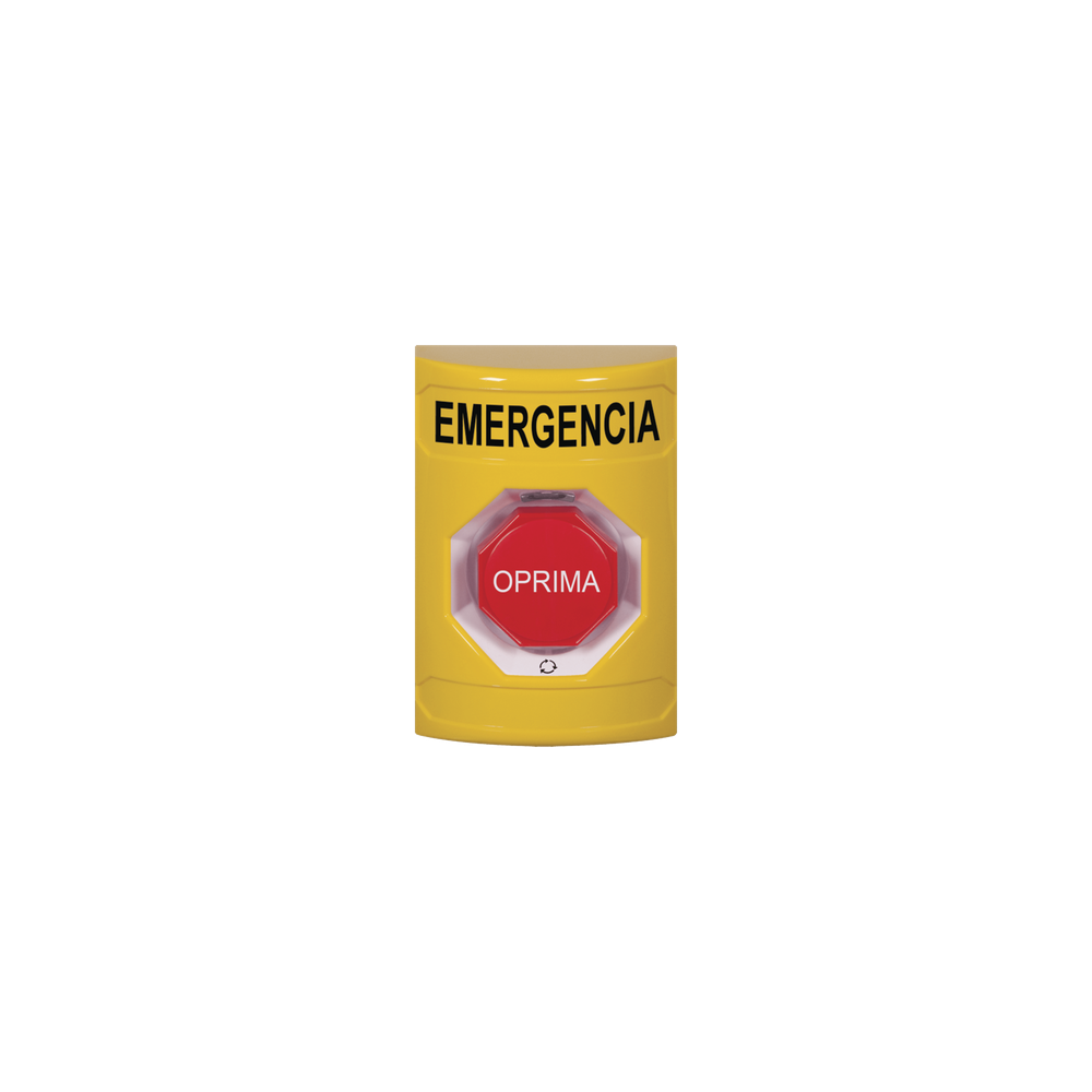 Botón de Emergencia Multifuncional / Acción Mantenida / LED Multicolor