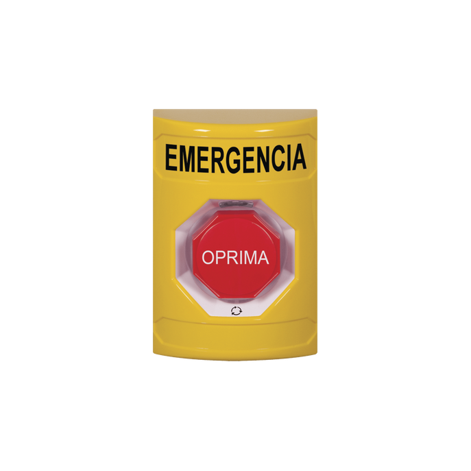 Botón de Emergencia Multifuncional / Acción Mantenida / LED Multicolor