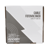 Cable Fotovoltaico Negro / Cobre Estañado / 4 mm² (12 AWG) / 2000V / R